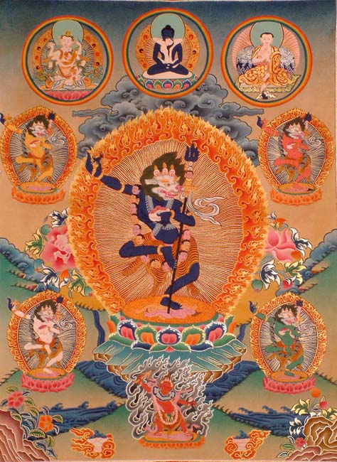 Simha Dakini, Dakini à tête de Lion